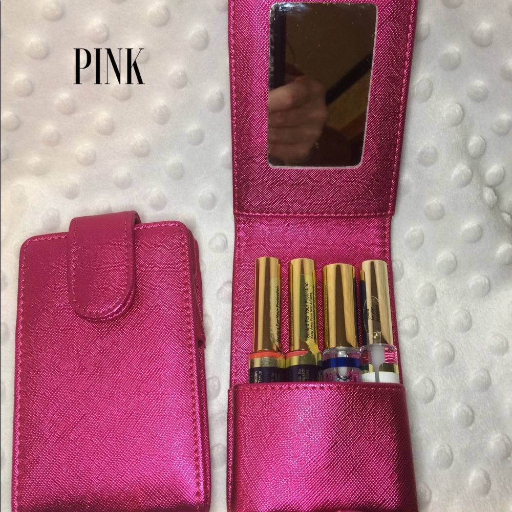 LIPSENSE CASE HOLDER WITH MIRROR
